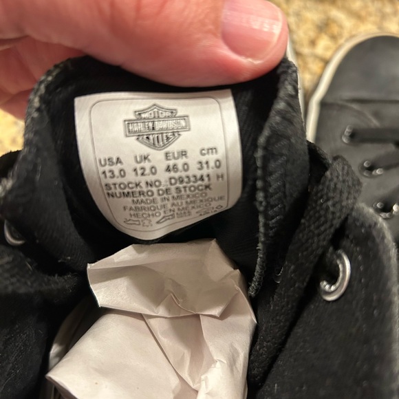 Harley Davidson Men’s Shoes - Picture 7 of 8